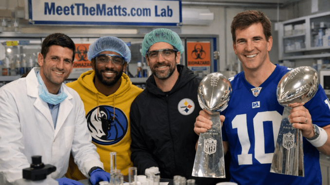 Djokovic, Kyrie Irving, Aaron Rodgers, Meet-The-Matts, Ben Whitney