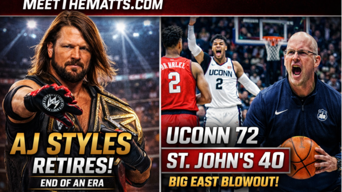 St John's, Big East, AJ Styles, Danny Hurley, Rick Pitino, Meet The Matts, Jackson Sternberg