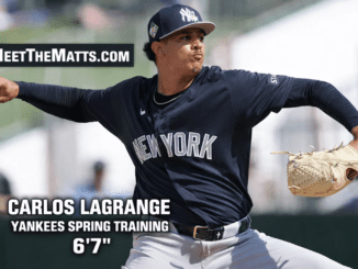 Carlos Lagrange, Yankees, spring training, MLB, Meet-The-Matts, Buddy Diaz, Google Alert