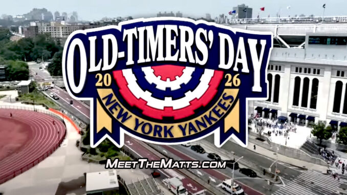 Yankees Old Timer's Day