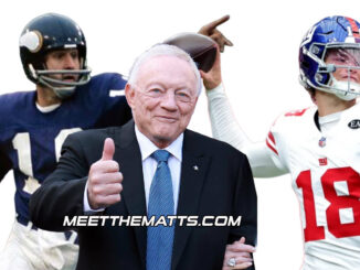 Angry Ward, Jerry Jones, JJ McCarthy, Fran Tarkenton, Vikings, Brewers, MLB, Knicks, nba, NFL, Meet The Matts, Ward Calhoun, #GoogleAlerts